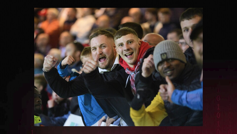 A fans image from City’s win at Doncaster