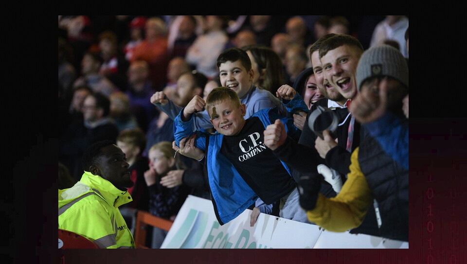 A fans image from City’s win at Doncaster