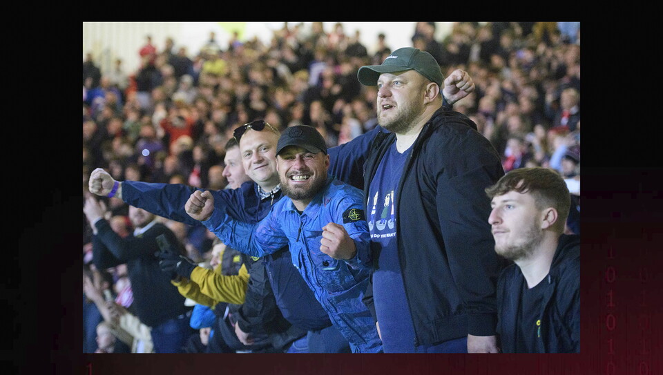 A fans image from City’s win at Doncaster