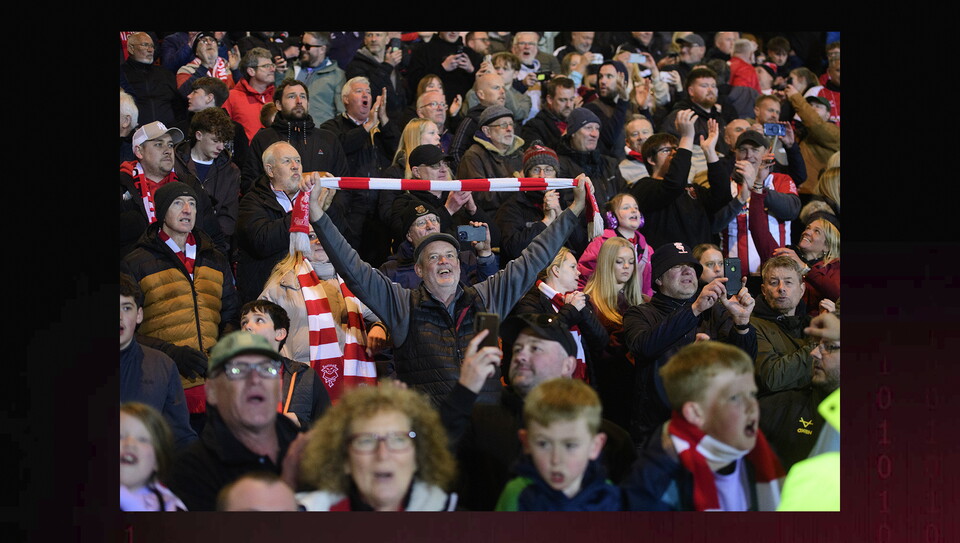 A fans image from City’s win at Doncaster
