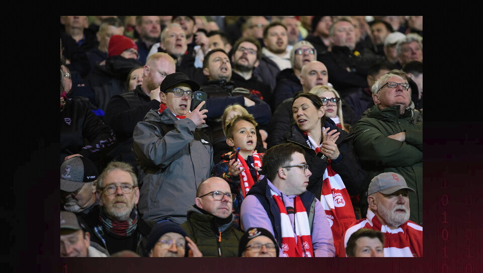 A fans image from City’s win at Doncaster