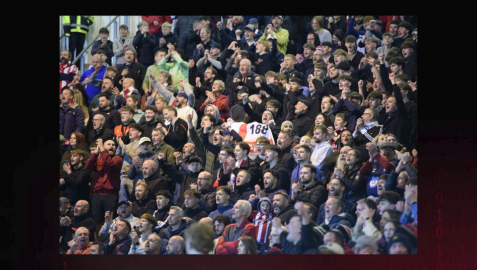 A fans image from City’s win at Doncaster