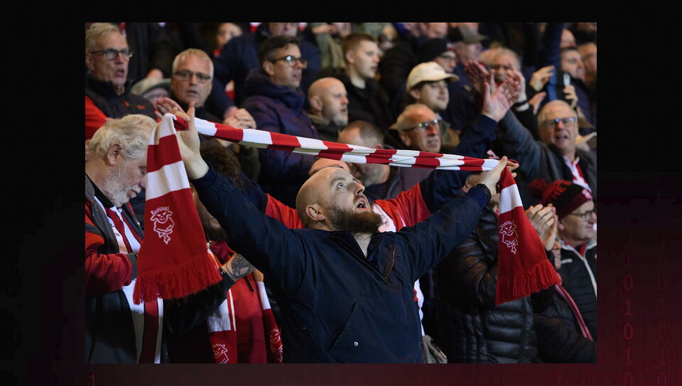 A fans image from City’s win at Doncaster