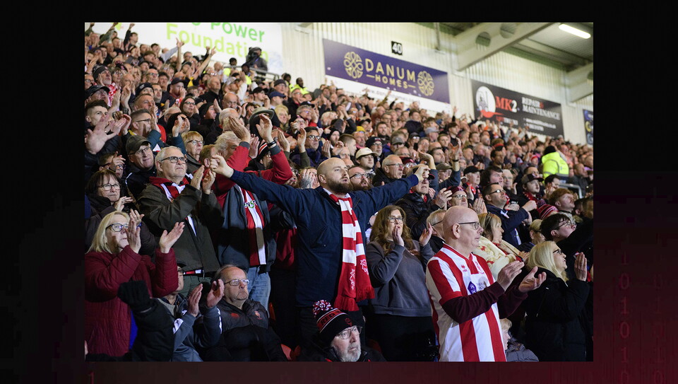 A fans image from City’s win at Doncaster