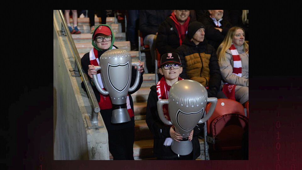 A fans image from City’s win at Doncaster