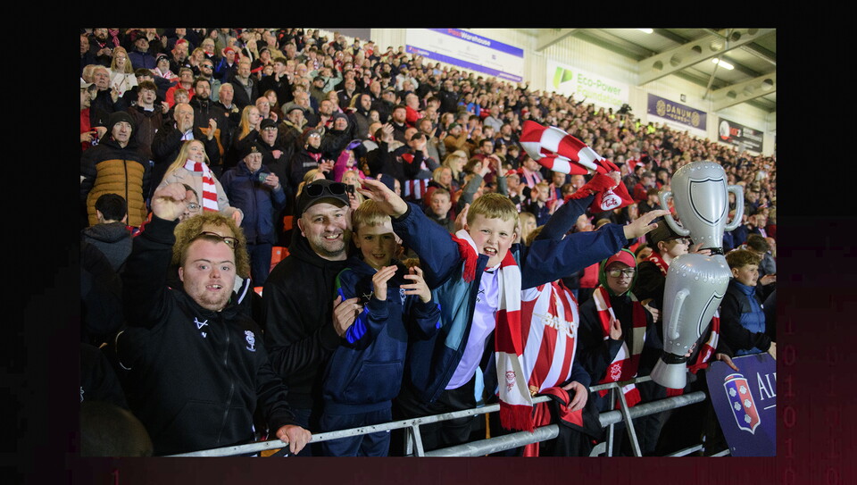 A fans image from City’s win at Doncaster