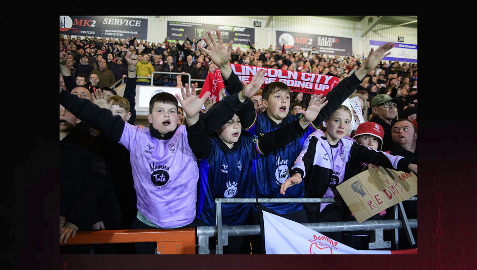 A fans image from City’s win at Doncaster