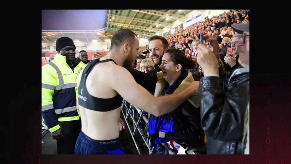 A fans image from City’s win at Doncaster