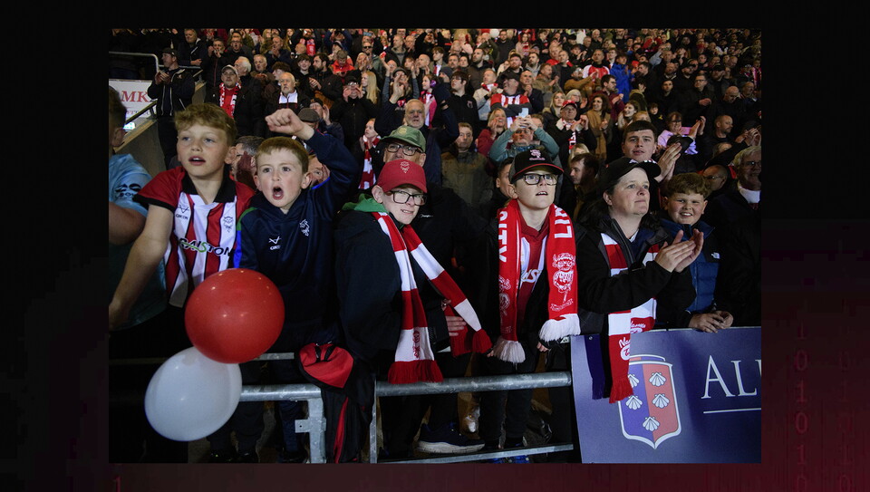 A fans image from City’s win at Doncaster