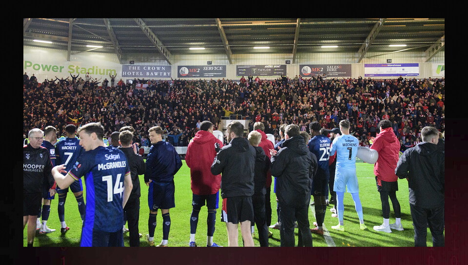 A fans image from City’s win at Doncaster