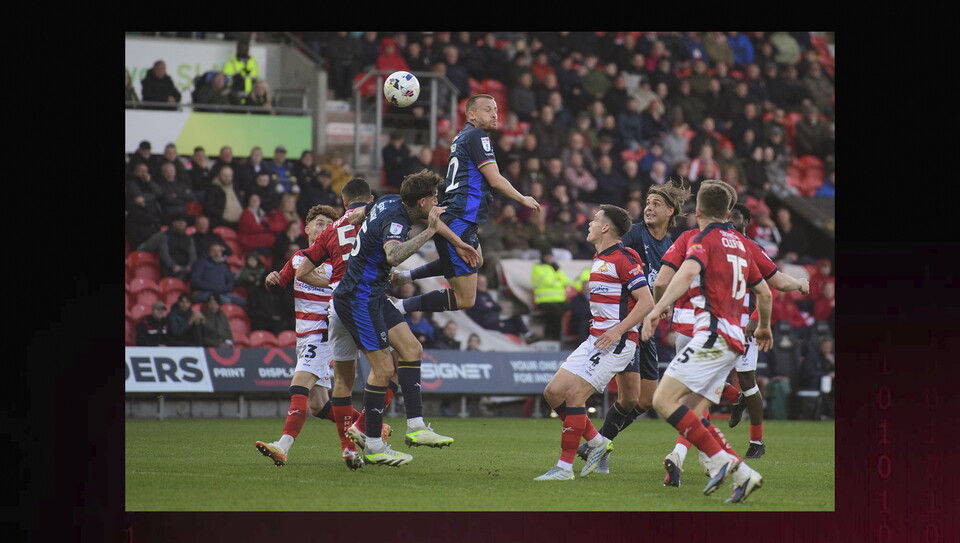 A match image from City’s win at Doncaster
