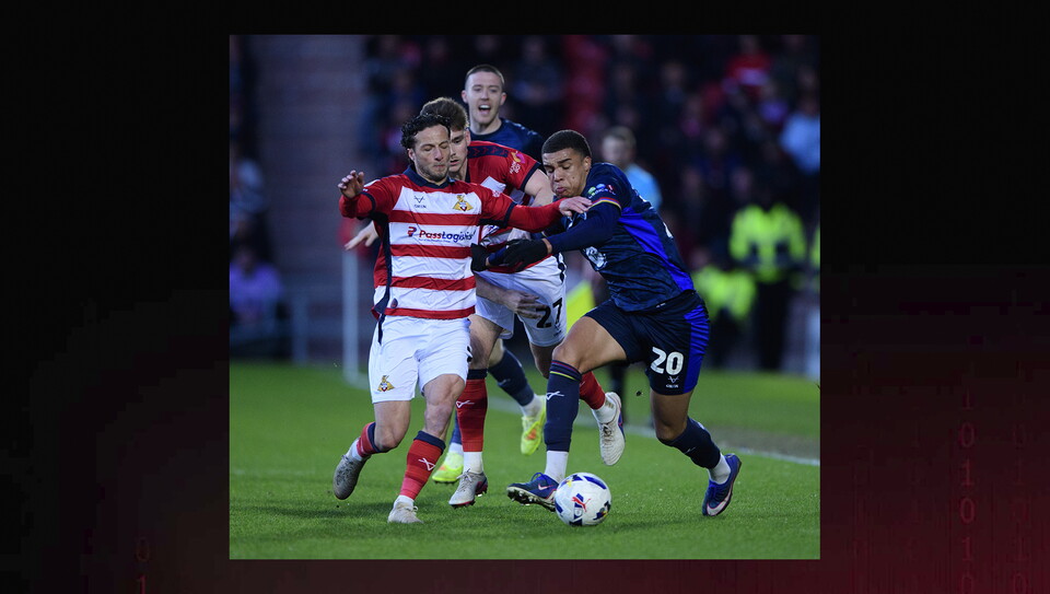 A match image from City’s win at Doncaster