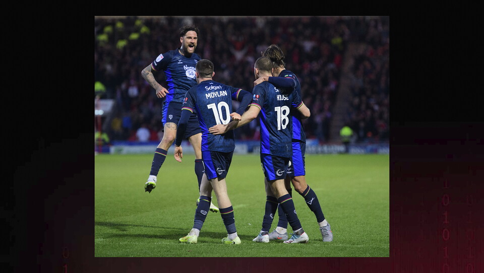 A match image from City’s win at Doncaster