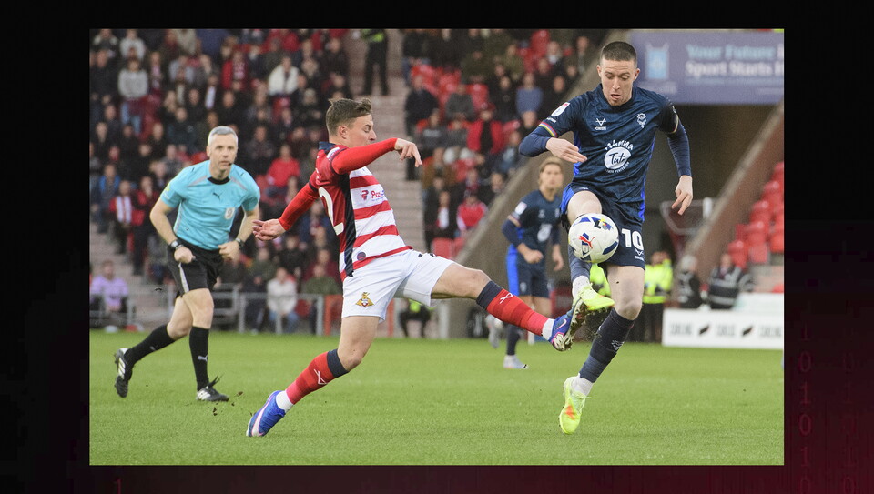 A match image from City’s win at Doncaster