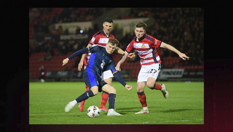 A match image from City’s win at Doncaster