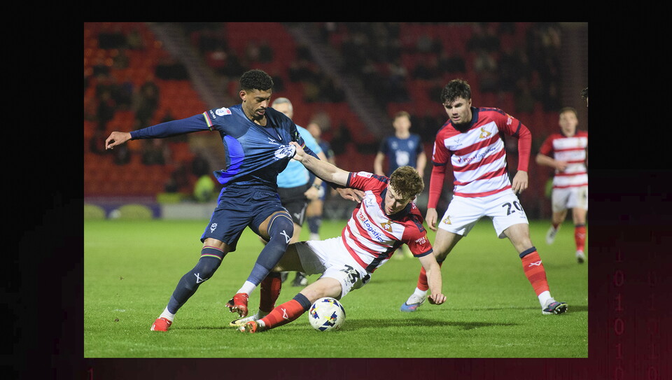 A match image from City’s win at Doncaster