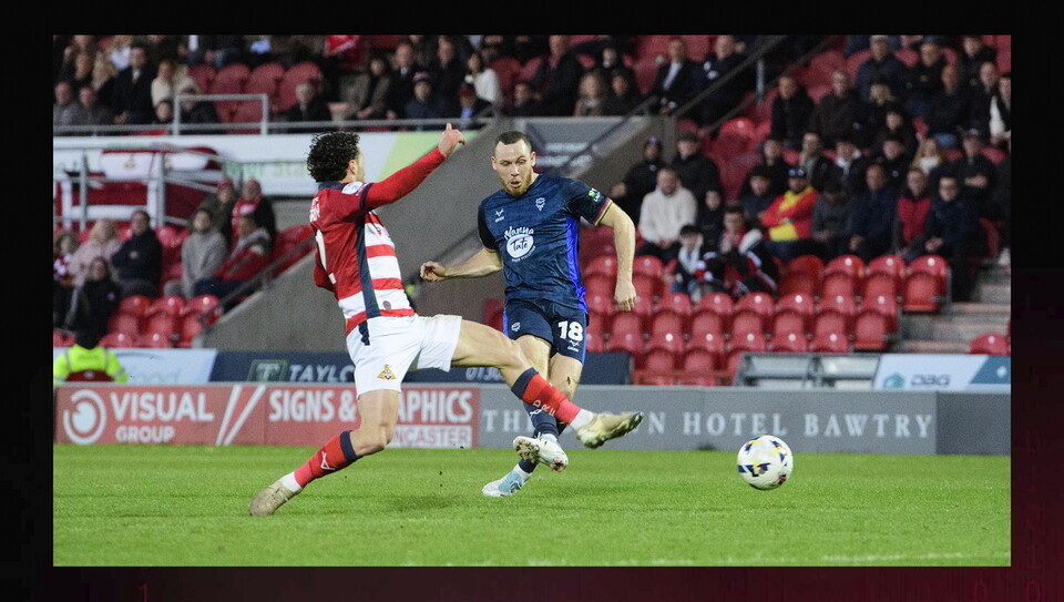 A match image from City’s win at Doncaster