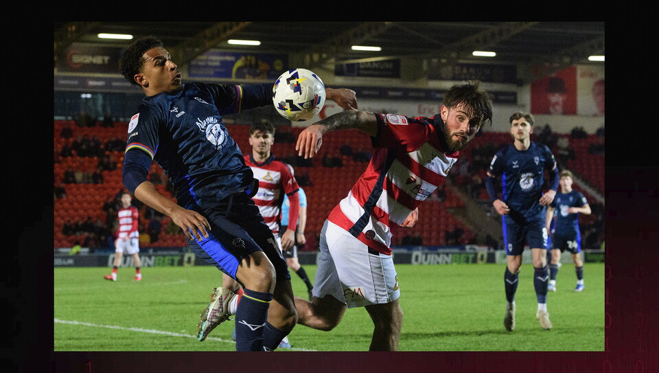 A match image from City’s win at Doncaster
