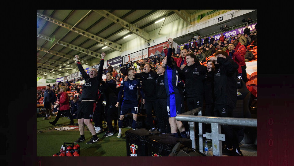 A match image from City’s win at Doncaster