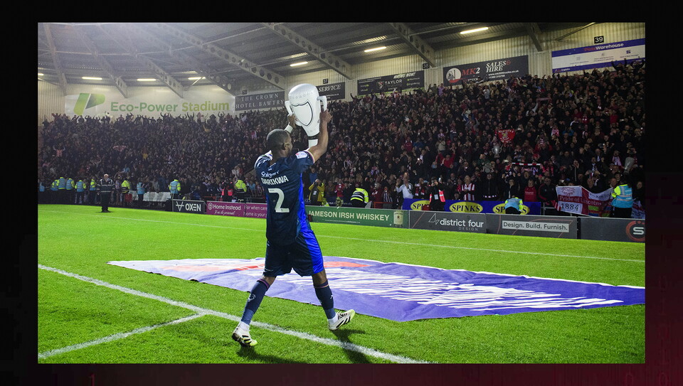 A match image from City’s win at Doncaster
