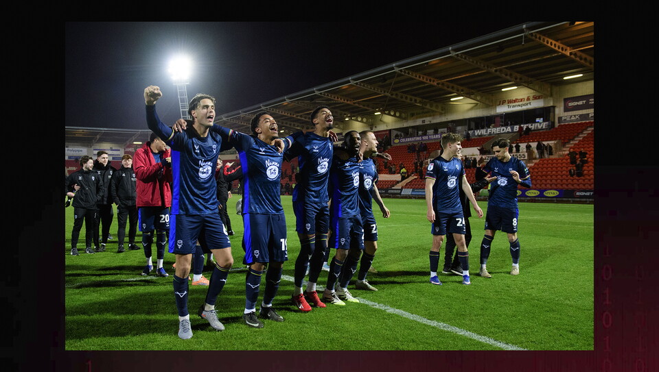 A match image from City’s win at Doncaster