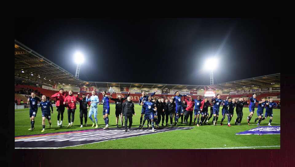 A match image from City’s win at Doncaster