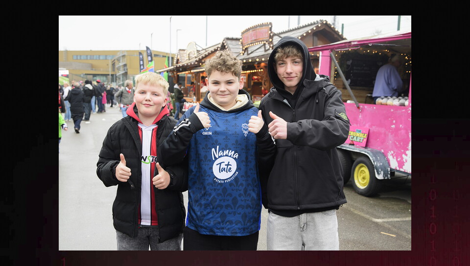 A fans photo from City’s 2-1 home win over Leyton Orient