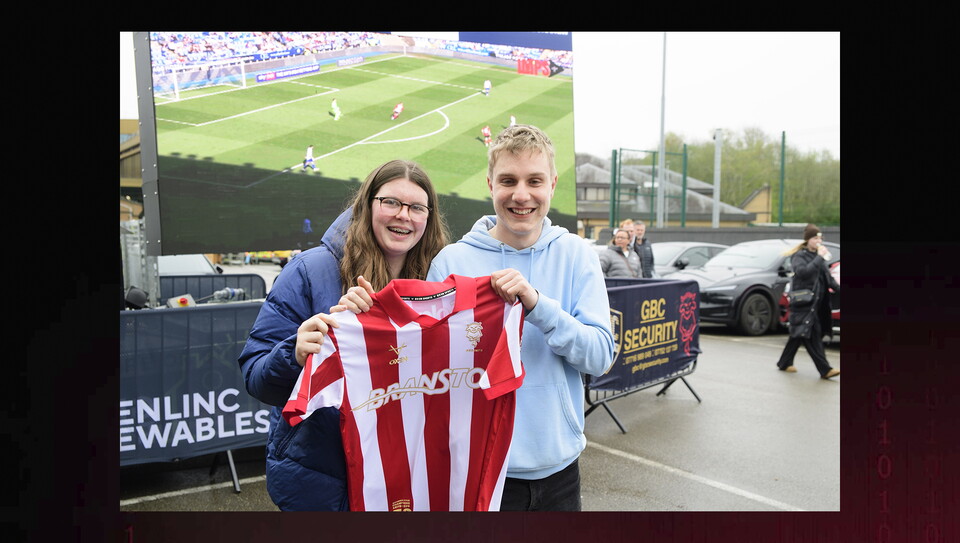 A fans photo from City’s 2-1 home win over Leyton Orient