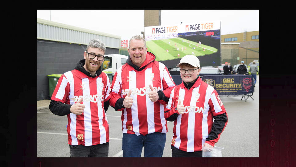 A fans photo from City’s 2-1 home win over Leyton Orient