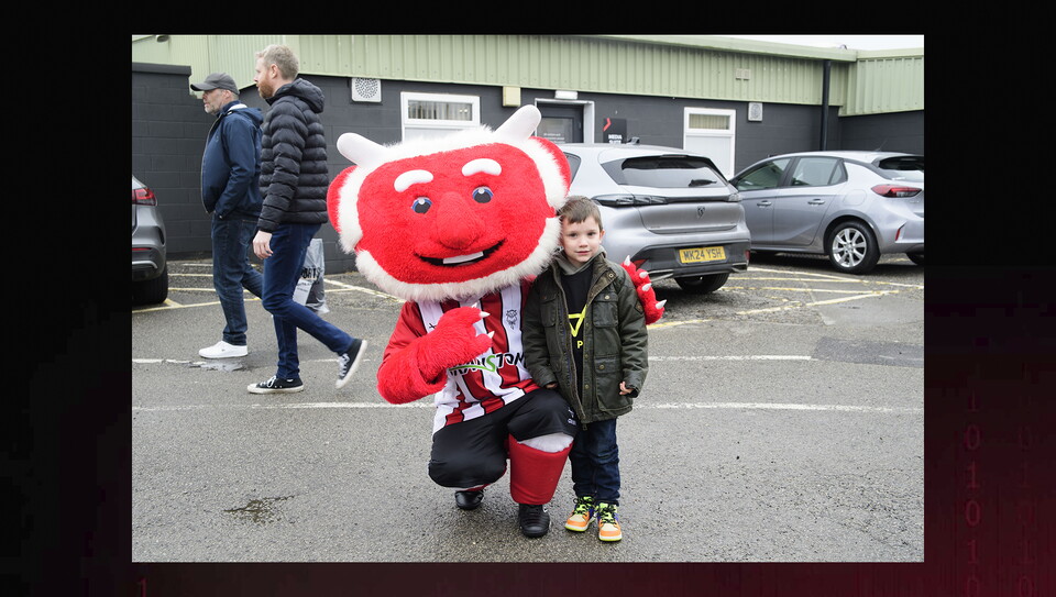 A fans photo from City’s 2-1 home win over Leyton Orient