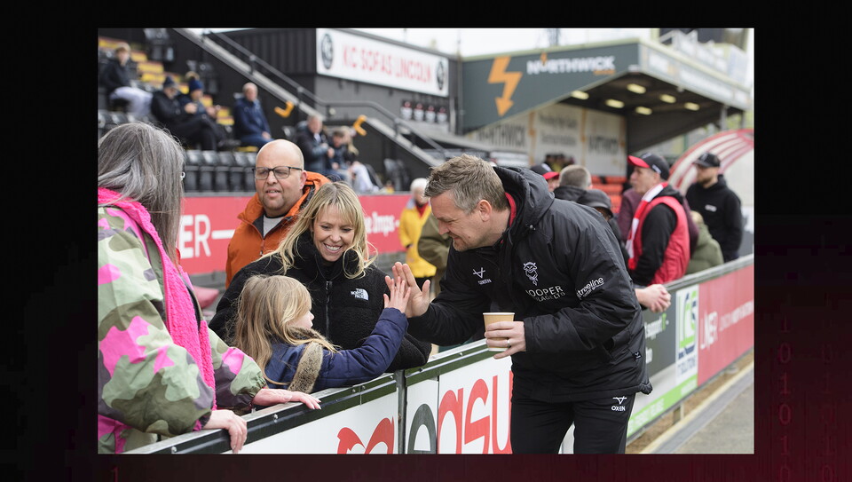 A fans photo from City’s 2-1 home win over Leyton Orient