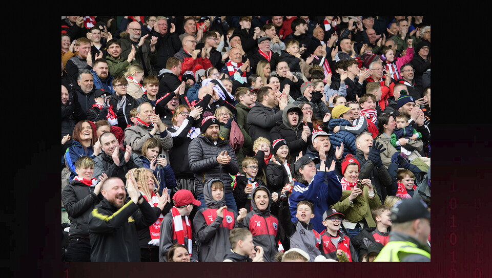 A fans photo from City’s 2-1 home win over Leyton Orient