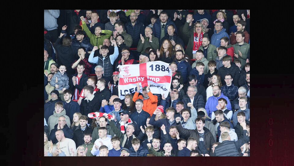 A fans photo from City’s 2-1 home win over Leyton Orient