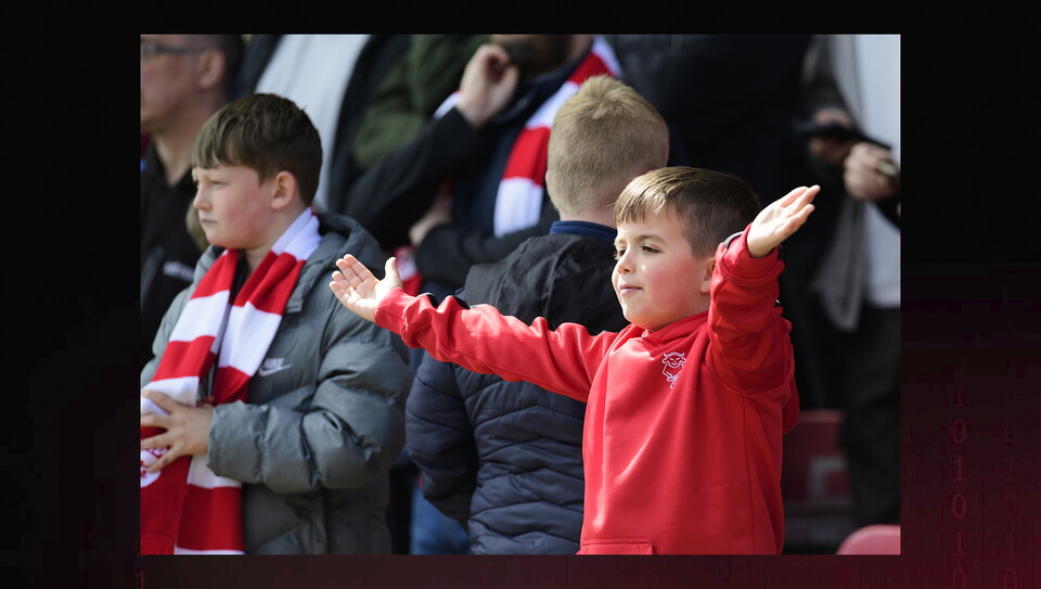 A fans photo from City’s 2-1 home win over Leyton Orient