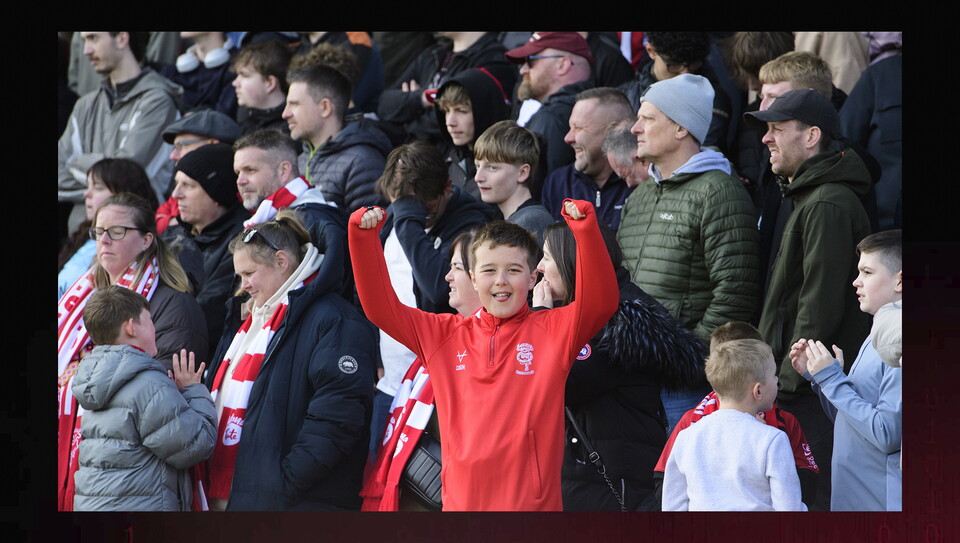 A fans photo from City’s 2-1 home win over Leyton Orient
