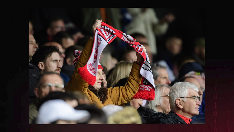 A fans photo from City’s 2-1 home win over Leyton Orient