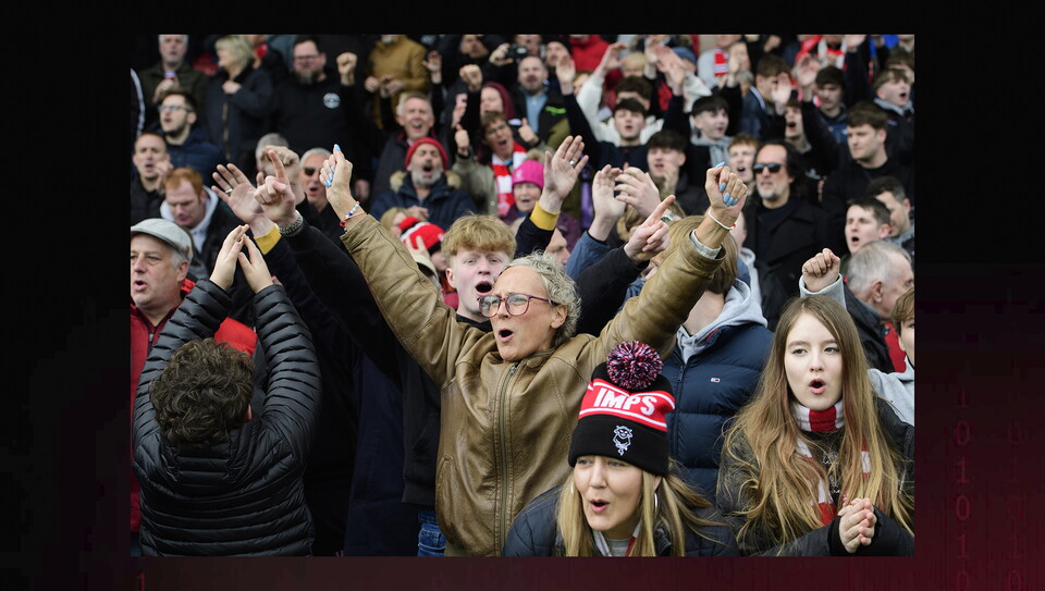 A fans photo from City’s 2-1 home win over Leyton Orient