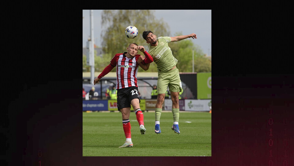 A match photo from City's 2-1 home win against Leyton Orient