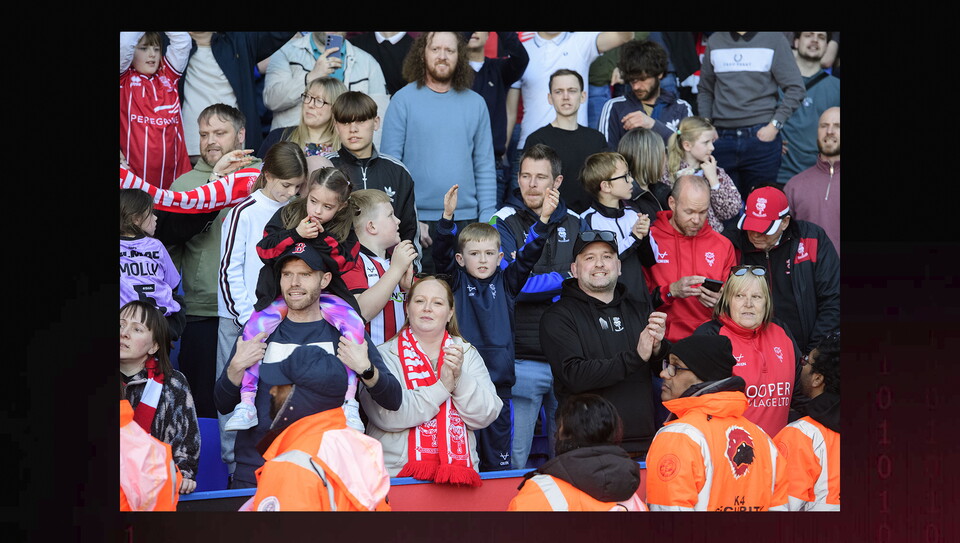 A fans photo from City’s 2-1 win at Reading 