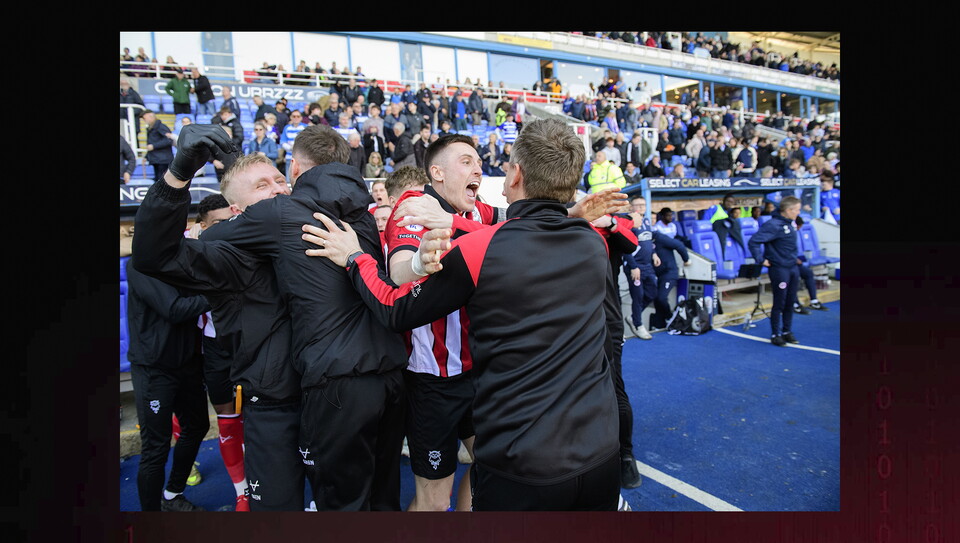 A match photo from City’s 2-1 win at Reading 