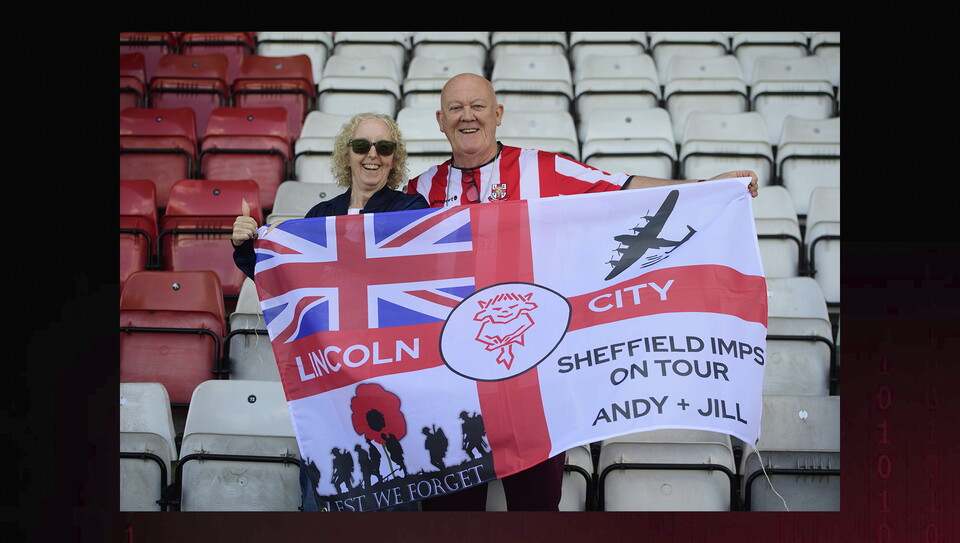 A fans photo from City’s 2-2 draw at Stevenage