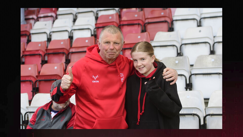 A fans photo from City’s 2-2 draw at Stevenage