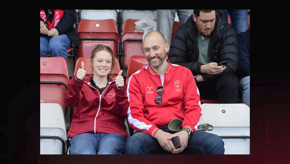 A fans photo from City’s 2-2 draw at Stevenage
