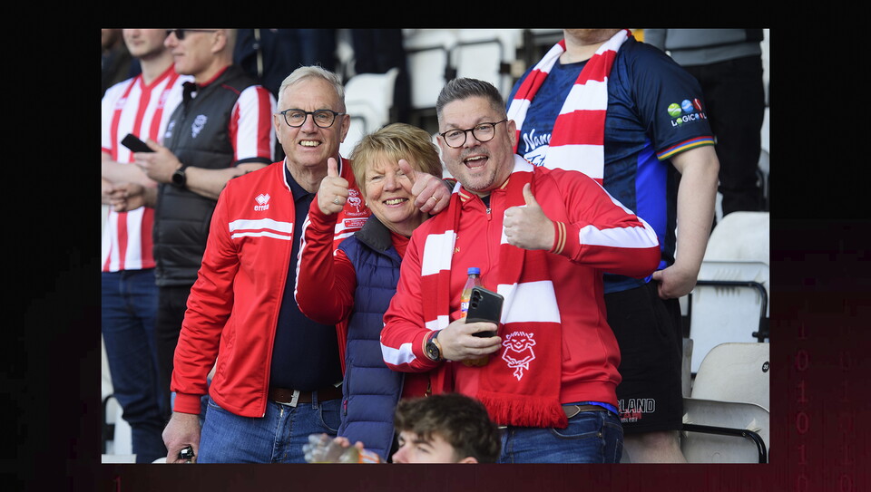 A fans photo from City’s 2-2 draw at Stevenage