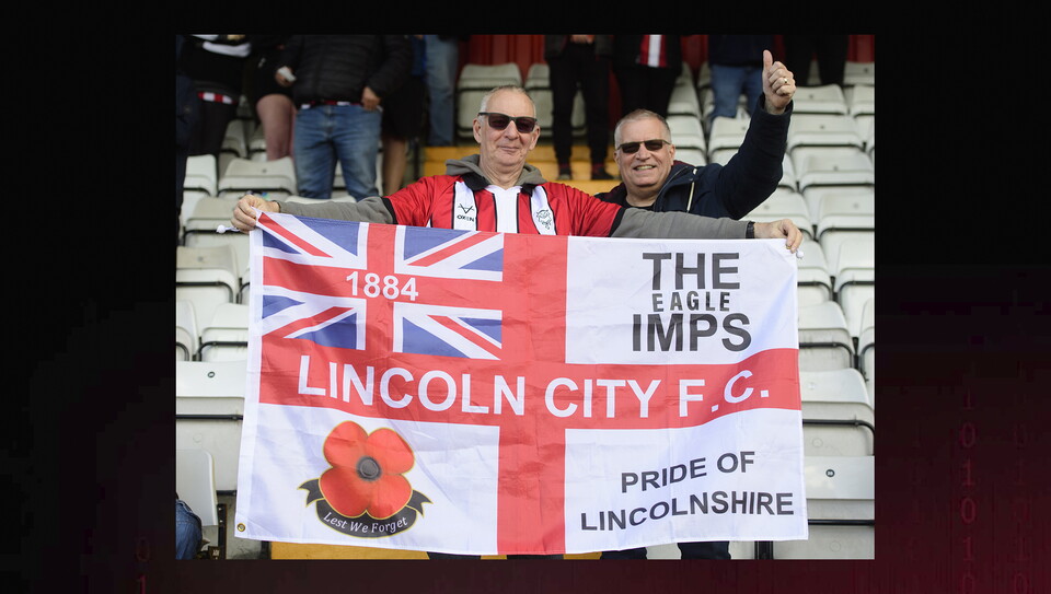 A fans photo from City’s 2-2 draw at Stevenage