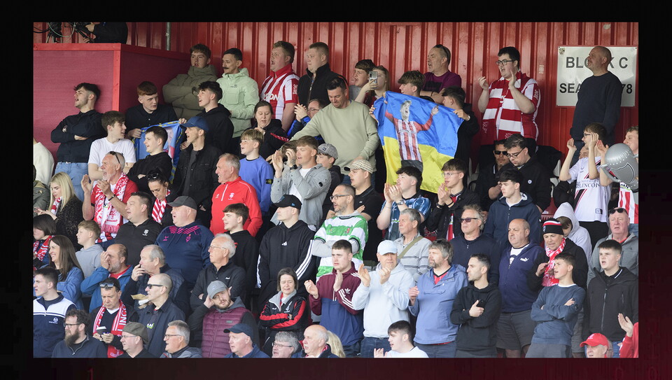 A fans photo from City’s 2-2 draw at Stevenage
