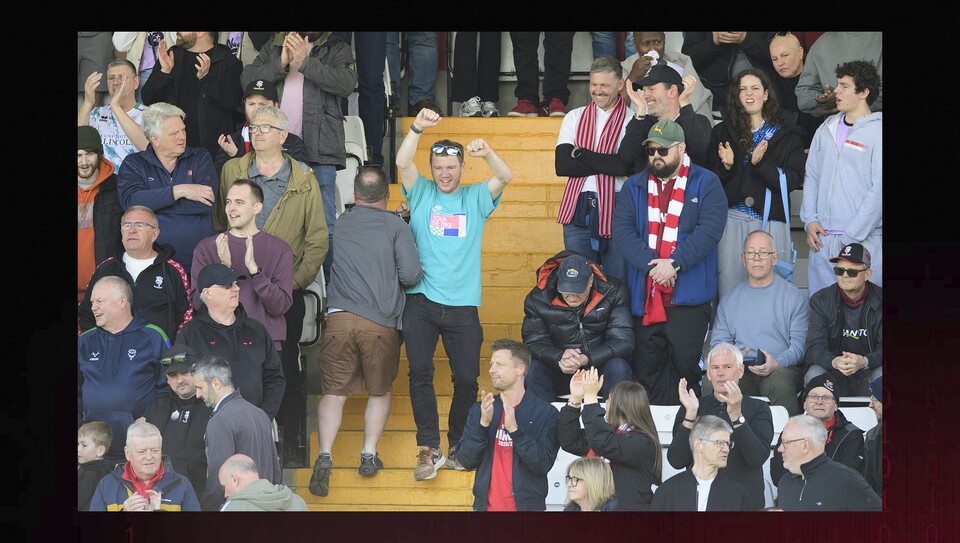 A fans photo from City’s 2-2 draw at Stevenage
