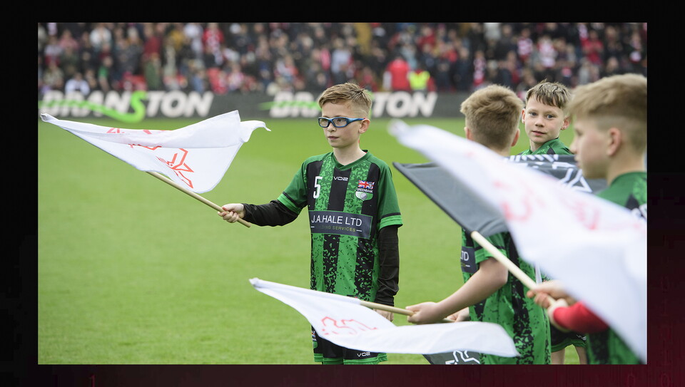 A matchday experience photo from City’s win over AFC Wimbledon