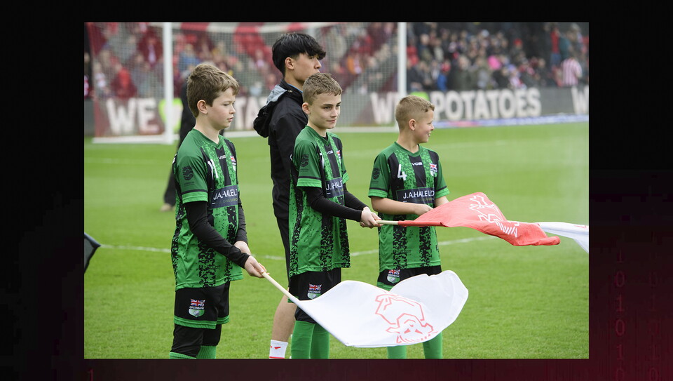 A matchday experience photo from City’s win over AFC Wimbledon