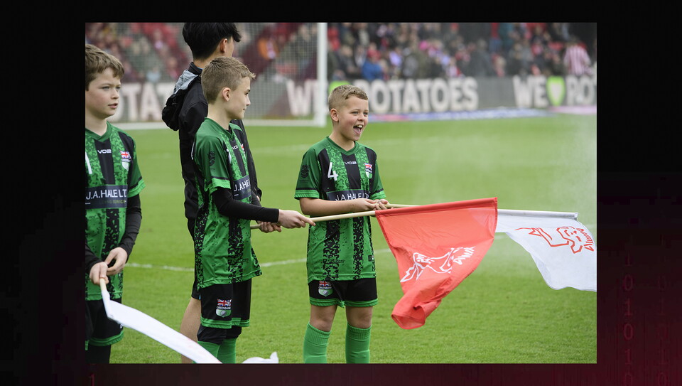 A matchday experience photo from City’s win over AFC Wimbledon